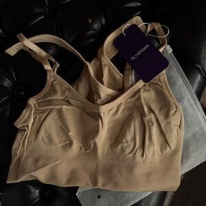 Women's Tan Seamless bodysuit